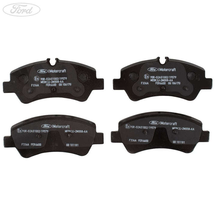 TRANSIT MK8 CUSTOM REAR BRAKE PADS SET WITH DOUBLE WHEELS