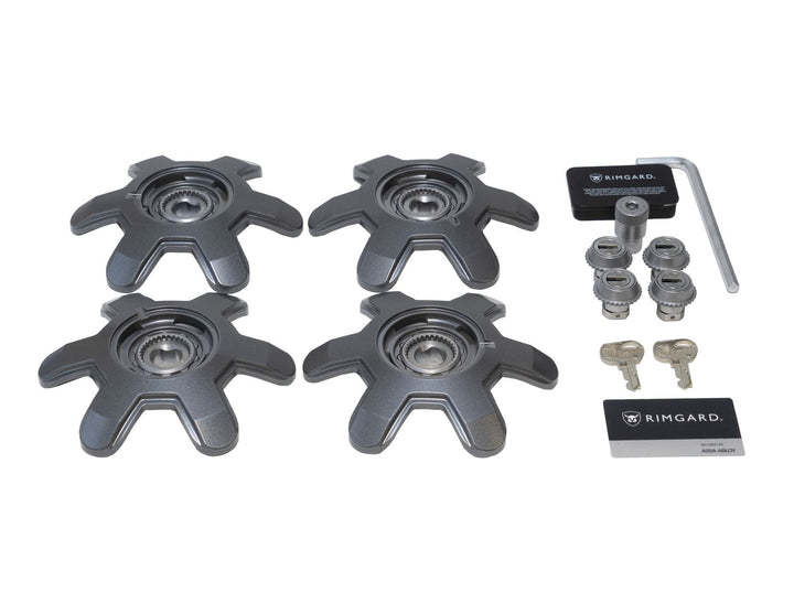 RANGER 01/2012-06/2022 RIMGARD®* WHEEL LOCK SET OF 4,ANTHRACITE
