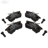 FIESTA MOTORCRAFT REAR BRAKE PADS AXLE SET ECOBOOST