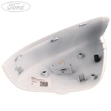 FIESTA MK8 O/S DOOR MIRROR HOUSING COVER FROZEN WHITE 2017-