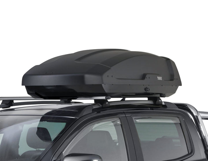 THULE ROOF BOX FORCE XT M AEROSKIN BLACK MATT 400 LITRE TO MOUNT ON THULE POWERCLICK QUICK-MOUNT SYSTEM
