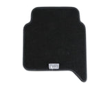 RANGER 01/2012-06/2022 VELOUR FLOOR MATS REAR,BLACK
