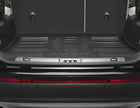 EDGE REAR RUBBER BOOT LINER LOADING COMPARTMENT MAT, BLACK WITH EDGE LOGO, 2016- ONWARD