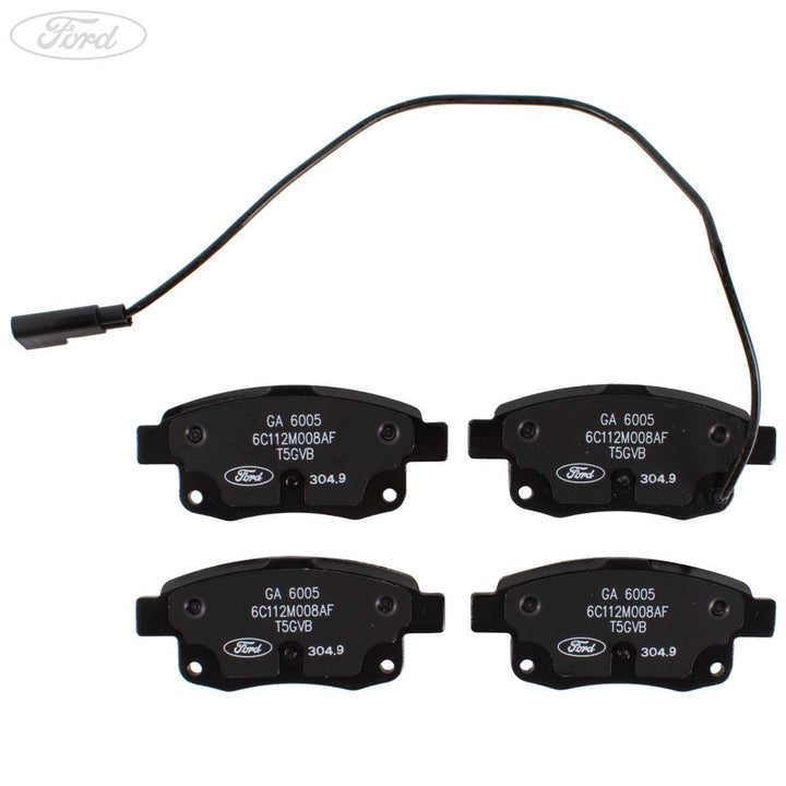 TRANSIT REAR BRAKE PAD SET 2006 - 2014 TDCI