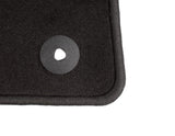 EDGE FROM 01/2016 VELOUR FLOOR MATS FRONT AND REAR,BLACK