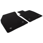 FOCUS FRONT CARPET FLOOR MATS BLACK, FOR VEHICLE WITH MANUAL TRANSMISSION, 2018 - 2021