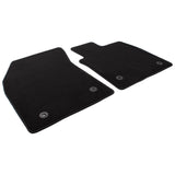 FOCUS FRONT CARPET FLOOR MATS BLACK, FOR VEHICLE WITH MANUAL TRANSMISSION, 2018 - 2021