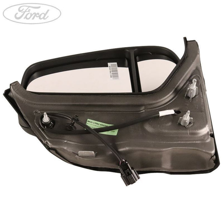 TRANSIT MK8 O/S DOOR MIRROR HOUSING & GLASS LARGE HEAD 15-