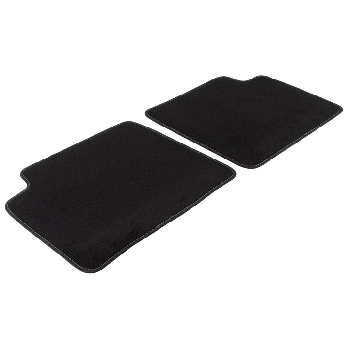 KA 09/2008-05/2016 VELOUR FLOOR MATS REAR,BLACK