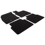 KUGA 12/2019-02/2024 VELOUR FLOOR MATS FRONT AND REAR,BLACK