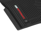 RANGER FRONT AND REAR BLACK RUBBER FLOOR MATS 2022-