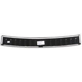 FOCUS  CLIMAIR® ®* REAR BUMPER PROTECTOR RIBBED PLATE, CONTOURED, MATT BLACK 2014-2018