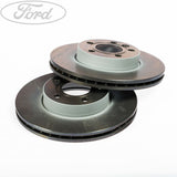 GALAXY WGR FRONT VENTED BRAKE DISC 288MM PAIR 5 STUD