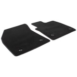 FOCUS FRONT CONTOUR FLOOR MATS MANUAL VELOUR MOSS 2018-
