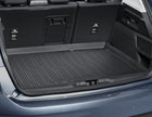 FOCUS 5 DOORS HATCHBACK REAR RUBBER BOOT LINER, BLACK WITH FOCUS LOGO, 2018 - ONWARD
