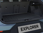 ALL-ELECTRIC EXPLORER® BOOT LINER WITH EXPLORER LOGO PLUS A LOWER LOAD FLOOR BOOT LINER
