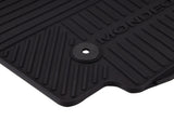 MONDEO 09/2010-08/2014 RUBBER FLOOR MATS FRONT,BLACK