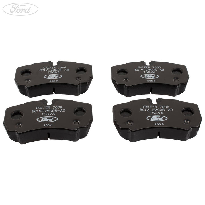 TRANSIT 2.2 2.4 TDCI 2.3 REAR BRAKE PADS AXLE SET KIT