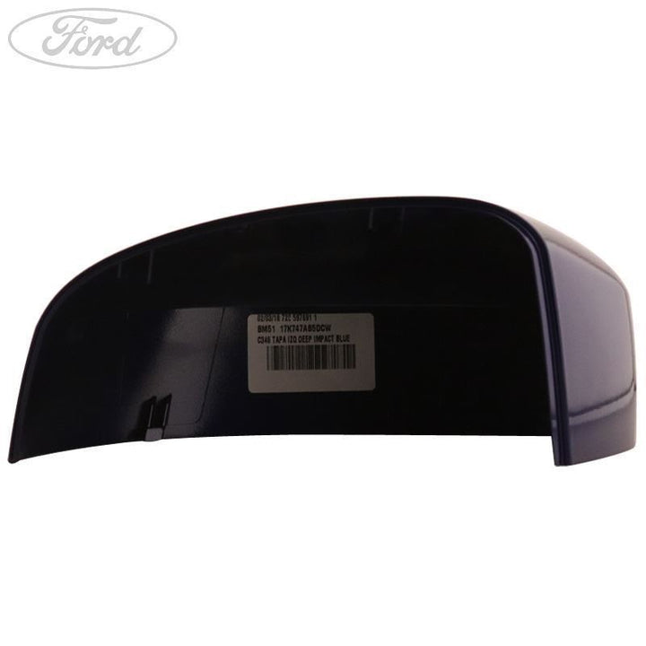 FOCUS N/S DOOR MIRROR COVER DEEP IMPACT BLUE METALLIC
