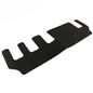 TRANSIT CUSTOM 01/2012-09/2023 CARPET FLOOR MATS REAR,BLACK