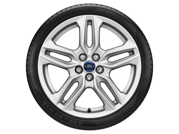 SET OF 4 ALLOY WHEELS WITH FITTING  01/2016