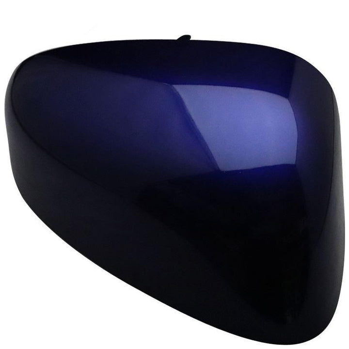 TRANSIT COURIER O/S DOOR MIRROR COVER DEEP IMPACT BLUE MET