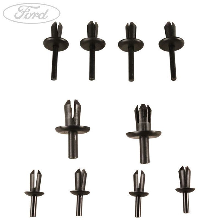 C-Max Focus Front Mudflap Clip Set Of 10 2011-2019