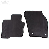 GALAXY S-MAX FRONT RUBBER CONTOUR CAR FLOOR MATS 2017-