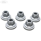 REAR CHASSIS MEMBERS HEX NUT AND WASHER PACK OF 5