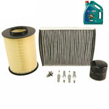KUGA SERVICE KIT OIL AIR CABIN FILTER SPARK PLUGS 150
