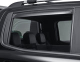 RANGER 01/2012-06/2022 CLIMAIR®* WIND DEFLECTORS FOR REAR DOOR WINDOWS