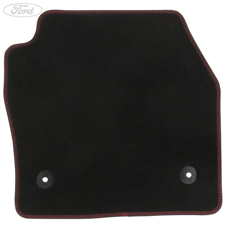 KUGA MK2 FRONT & REAR CARPET FLOOR MATS W/ RED PIPING