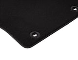 FOCUS 07/2004-12/2010 VELOUR FLOOR MATS FRONT,BLACK