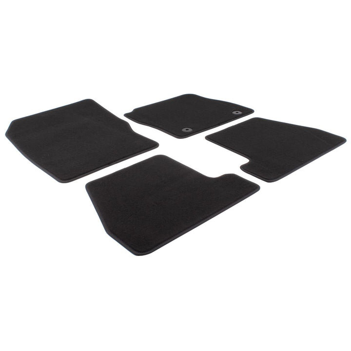 FOCUS ST FRONT & REAR FLOOR MATS SET VELOUR 2012-2014