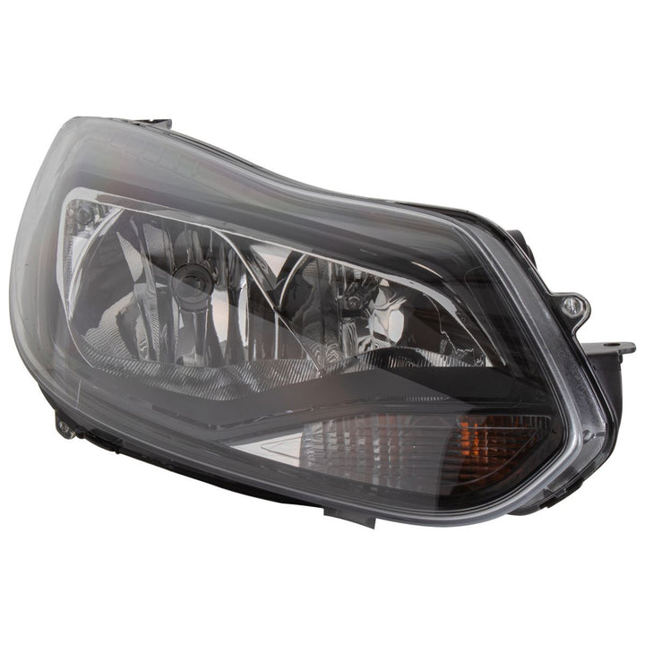 FOCUS FRONT O/S HEADLIGHT HEADLAMP UNIT BLACK RHD 11-15