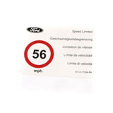 TRANSIT TRANSIT SPEED LIMITER DECAL