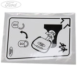 CHILD SAFETY LOCK DECAL
