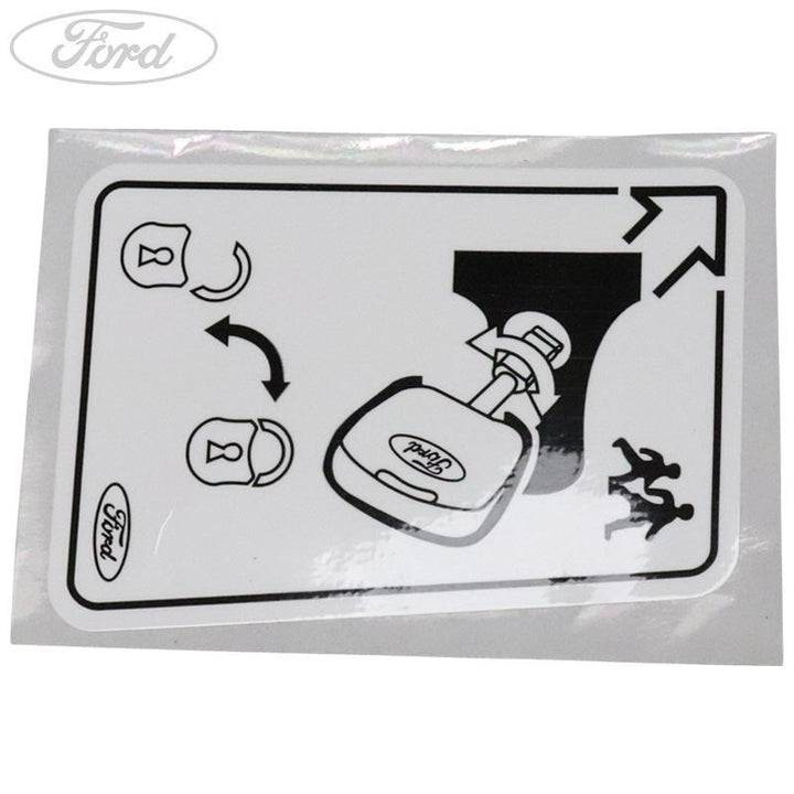 CHILD SAFETY LOCK DECAL