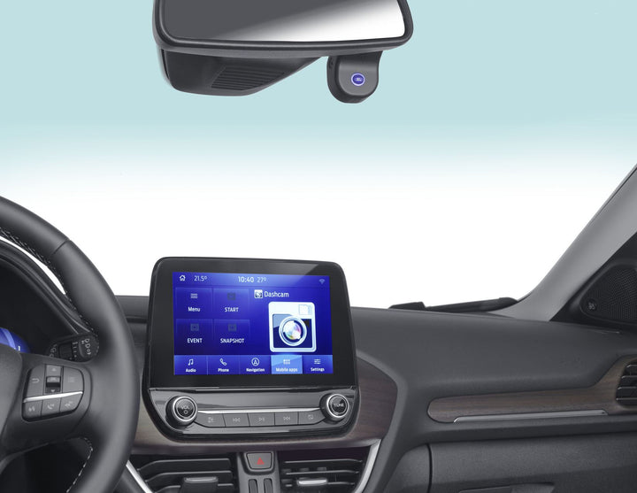 TRANSIT AND TOURNEO CUSTOM DASHBOARD CAMERA WITH FITTING, FOR VEHICLES WITH RAIN SENSOR, 2012 - ONWARD