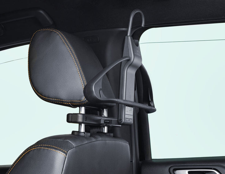 COAT HANGER WITH DOCKING UNIT,MATT BLACK