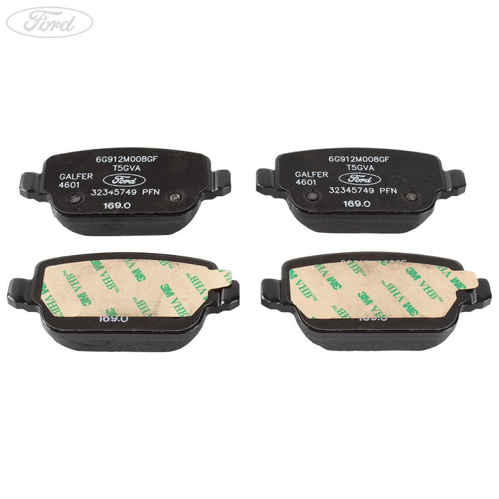 FOCUS GALAXY WA6 MONDEO S-MAX REAR BRAKE PAD SET