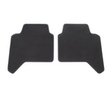 RANGER 02/2019-06/2022 VELOUR FLOOR MATS REAR,BLACK