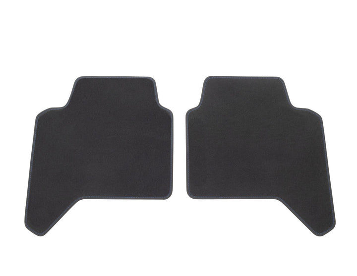 RANGER 02/2019-06/2022 VELOUR FLOOR MATS REAR,BLACK