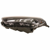 TRANSIT COURIER FRONT N/S HALOGEN HEADLIGHT BLACK SURROUND