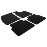 KUGA 12/2019-02/2024 VELOUR FLOOR MATS FRONT AND REAR,BLACK