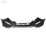 FIESTA REAR BUMPER FOR DUAL CHROME EXHAUST PRIMED