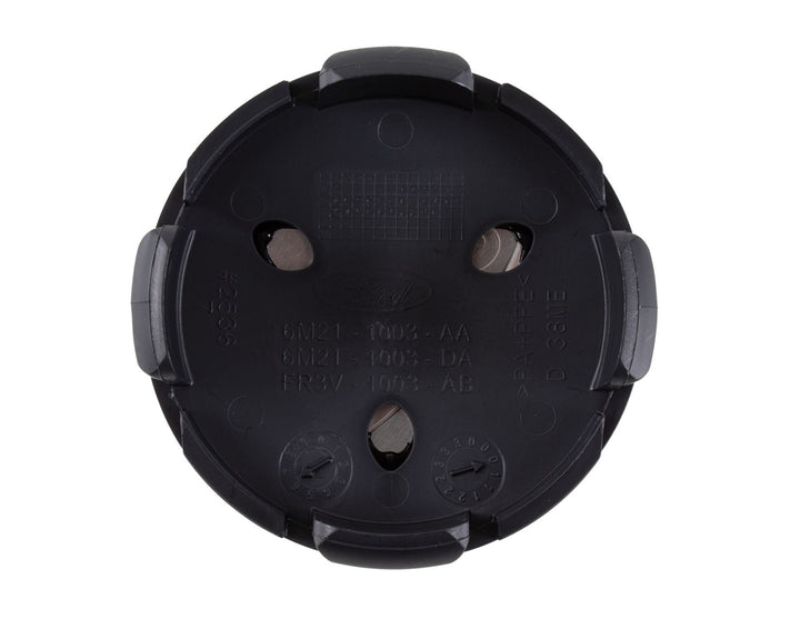 MUSTANG FOCUS EDGE FIESTA SINGLE 54MM CENTRE CAP WHEEL BLACK WITH OVAL LOGO 2015-2024