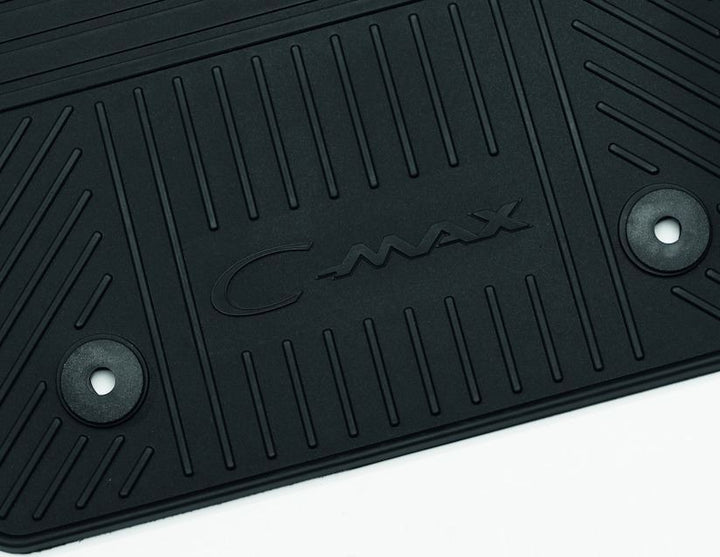 C-MAX FROM 11/2010 RUBBER FLOOR MATS FRONT,BLACK