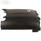 TRANSIT REAR N/S BUMPER END CAP GRAINED GREY 2014-2019