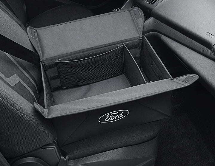 FOLDABLE ORGANIZER BOX BLACK FABRIC